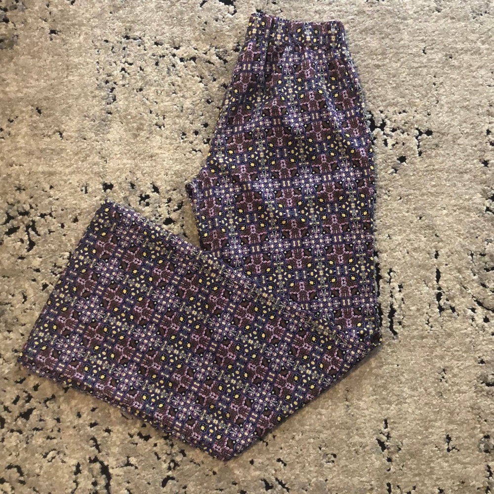 Wayf High Waisted Wide Leg Pants - Small